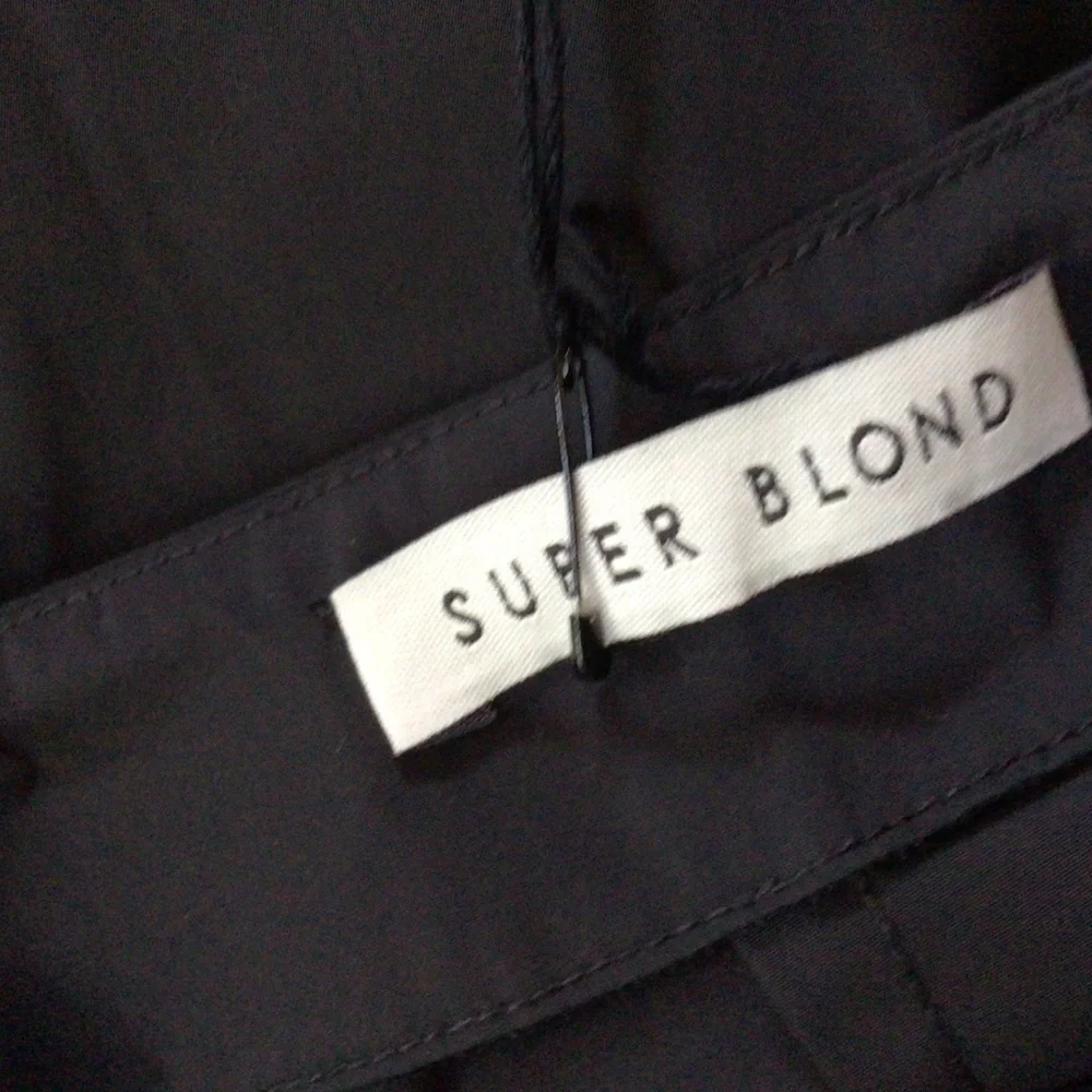 Super blond Tubo Skirt, Black, Size 38, New with tags - Picture 4 of 6